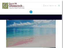 Tablet Screenshot of glasscockdental.com